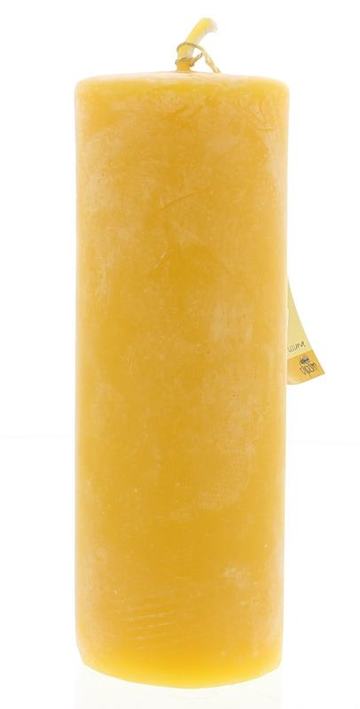 Dipam Stompkaars nr. 2 bijenwas, natural beeswax candles with 23 branduren, shown in the image.