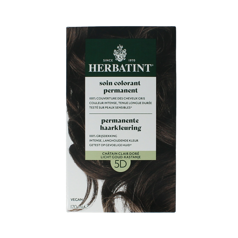 Herbatint 5D licht goudkastanje 170 Milliliter