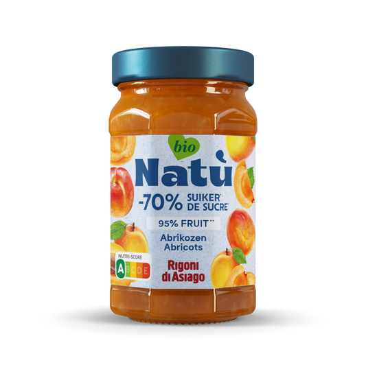 Natu Abrikozenjam bio 240.00 Gram