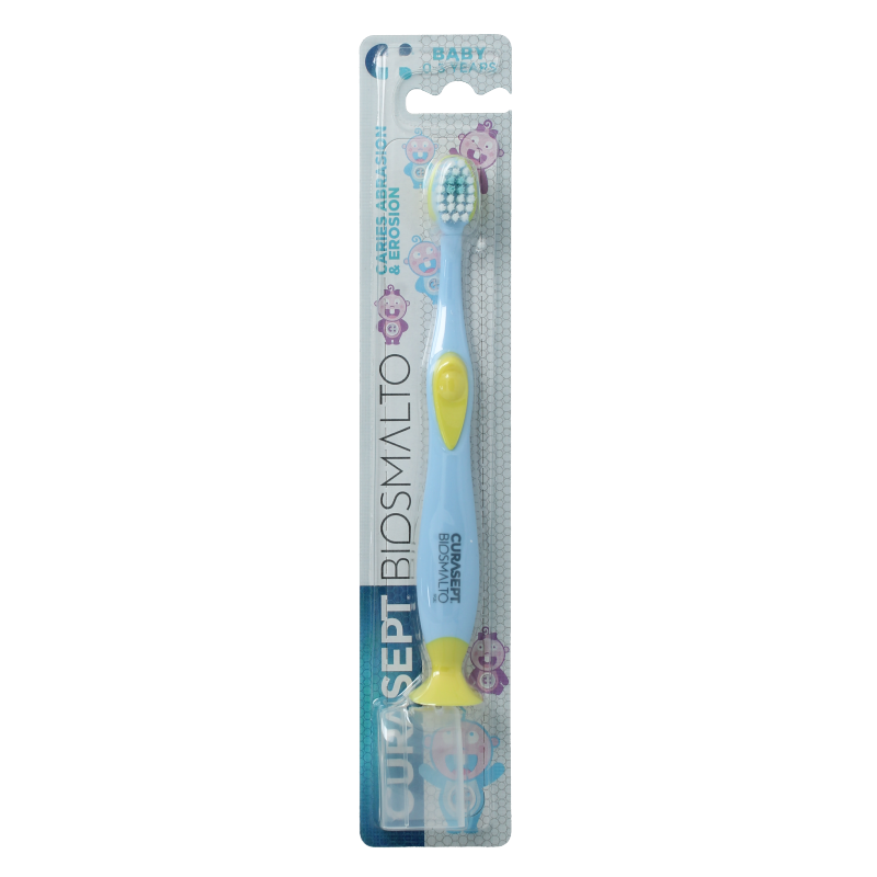 Curasept Biosmalto tandenborstel baby 0-3 jaar 1 Stuks