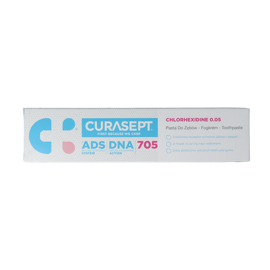 Curacept ADS DNA 705 CHX 0,05% gel-tandpasta 75.00 Milliliter