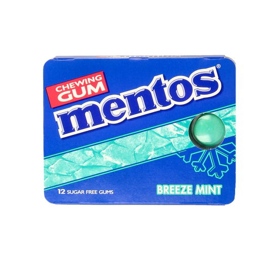 Mentos Gum breeze mint 12.00 Stuks