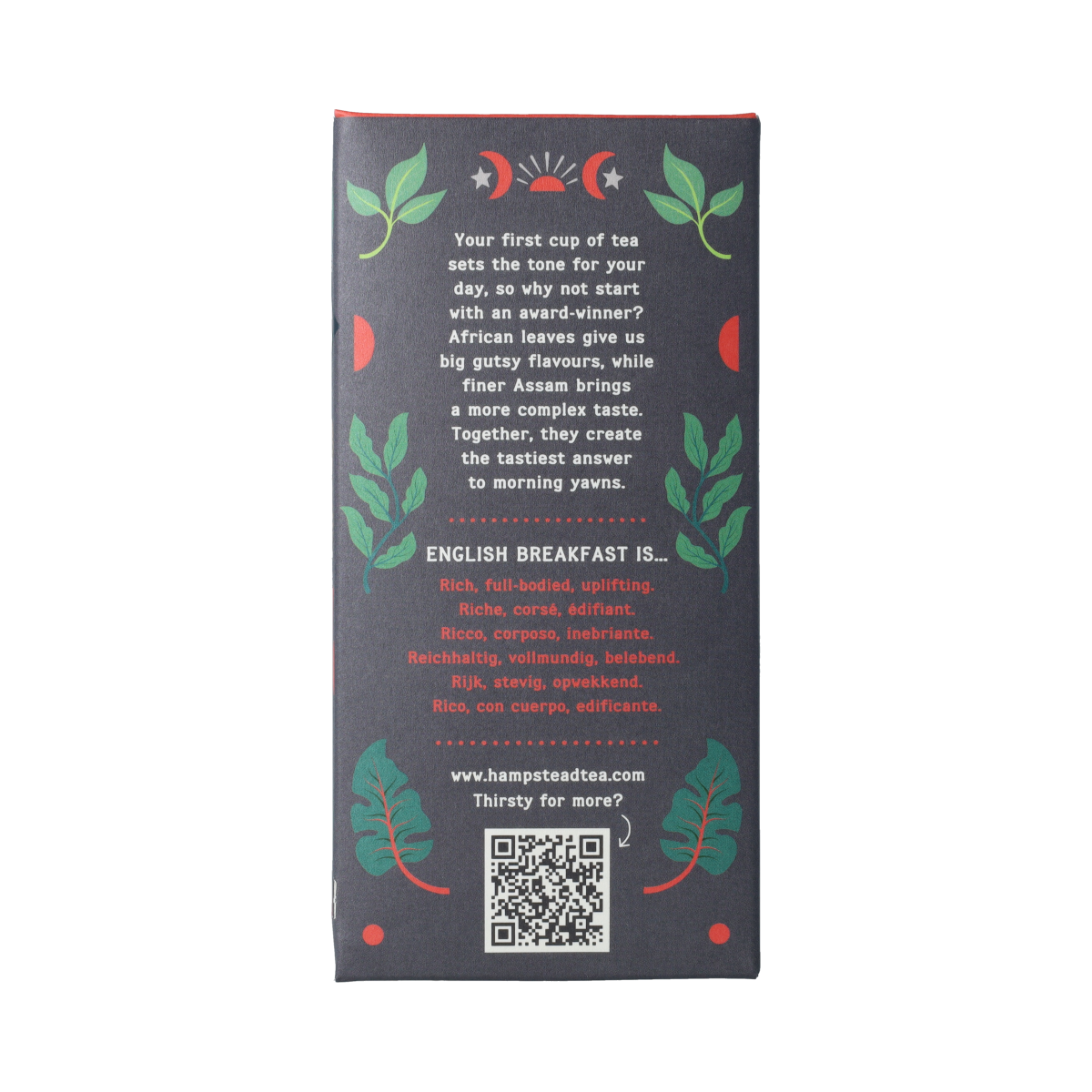 Hampstead Thee English breakfast bio 20.00 Zakjes