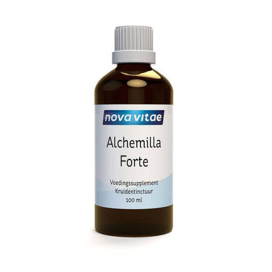 Nova Vitae Alchemilla forte (vrouwenmantel) kruidentinctuur  100.00 Milliliter