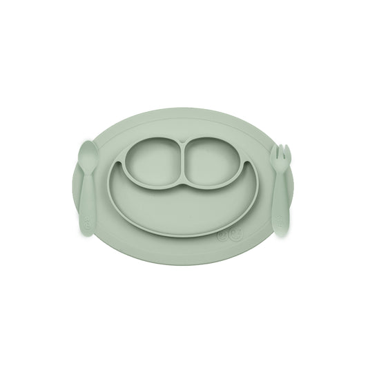 ezpz mini feeding set sage 1.00 Stuks