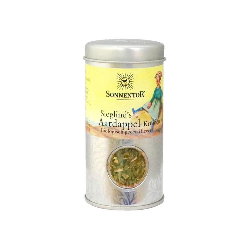 Sonnentor Sara aardappelkruiden metalen bus bio 22 Gram