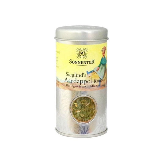 Sonnentor Sara aardappelkruiden metalen bus bio 22 Gram
