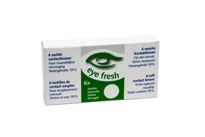 Eyefresh Maandlenzen -4.25 6 Stuks
