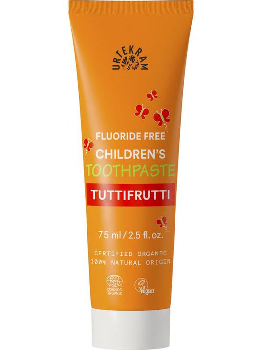 Urtekram Tandpasta kind tuttifrutti 75.00 Milliliter