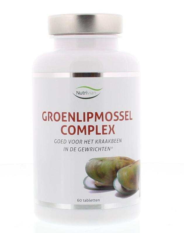 Nutrivian Groenlipmossel complex 60.00 Tabletten