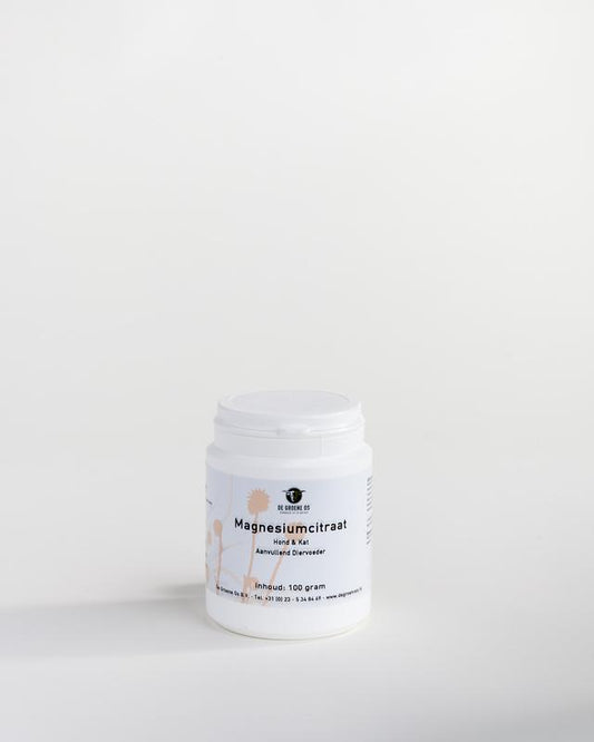 Groene Os Magnesiumcitraat hond/kat 100 Gram