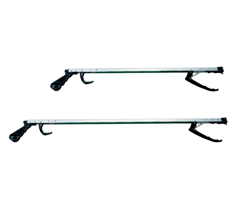Able 2 Grijper standaard 67cm kort, living and comfort product, metal handle with grip, in a home setting.