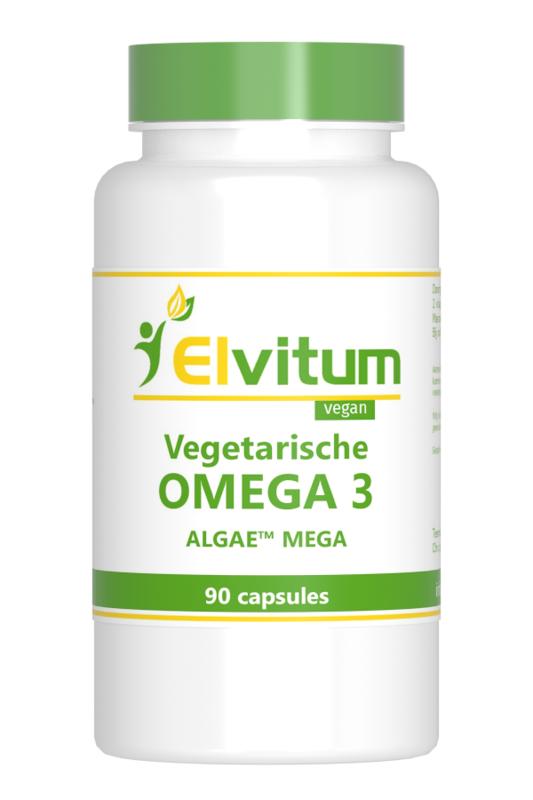 Elvitum  Omega 3 vegetarisch 90 Vegetarische capsules
