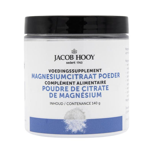 Jacob Hooy Magnesiumcitraat poeder 140 Gram