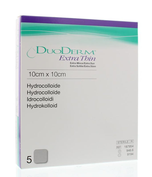Duoderm Extra thin 10 x 10cm 5.00 Stuks