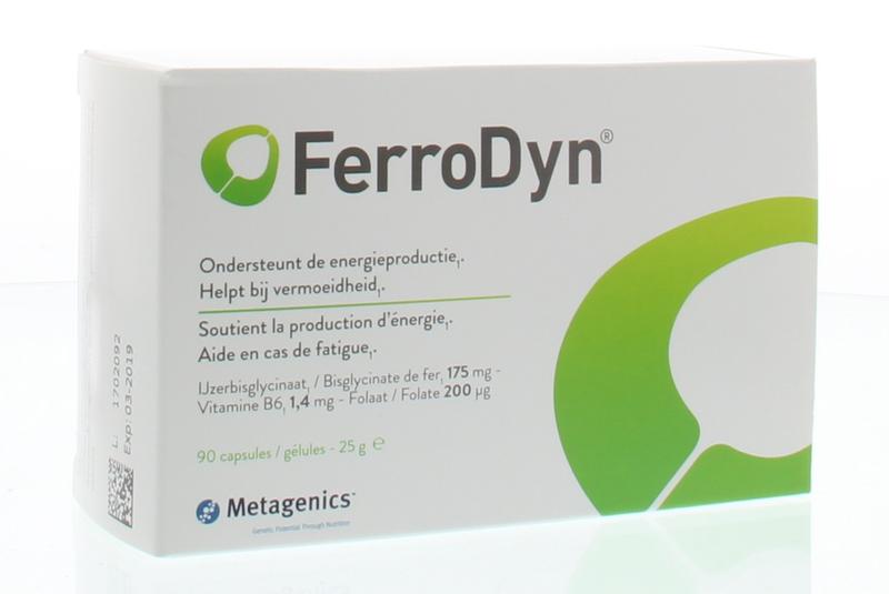 Metagenics Ferrodyn 90.00 Capsules