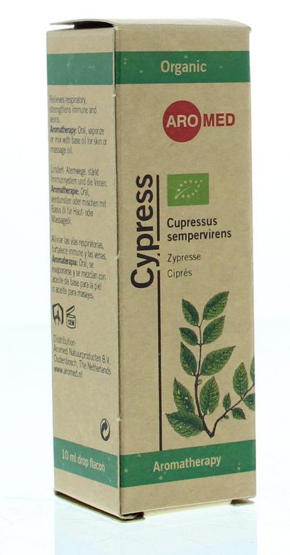 Aromed Cipres olie bio 10.00 Milliliter