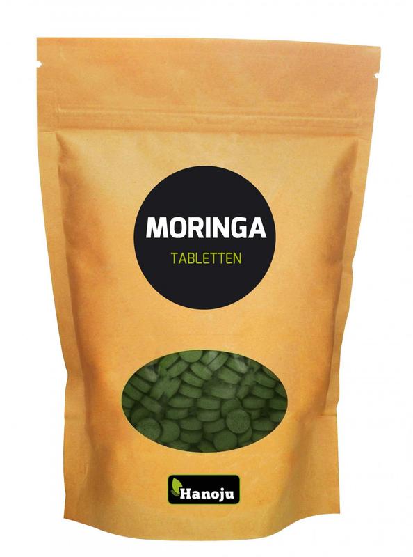 Hanoju Moringa oleifera heelblad 500mg 500.00 Tabletten