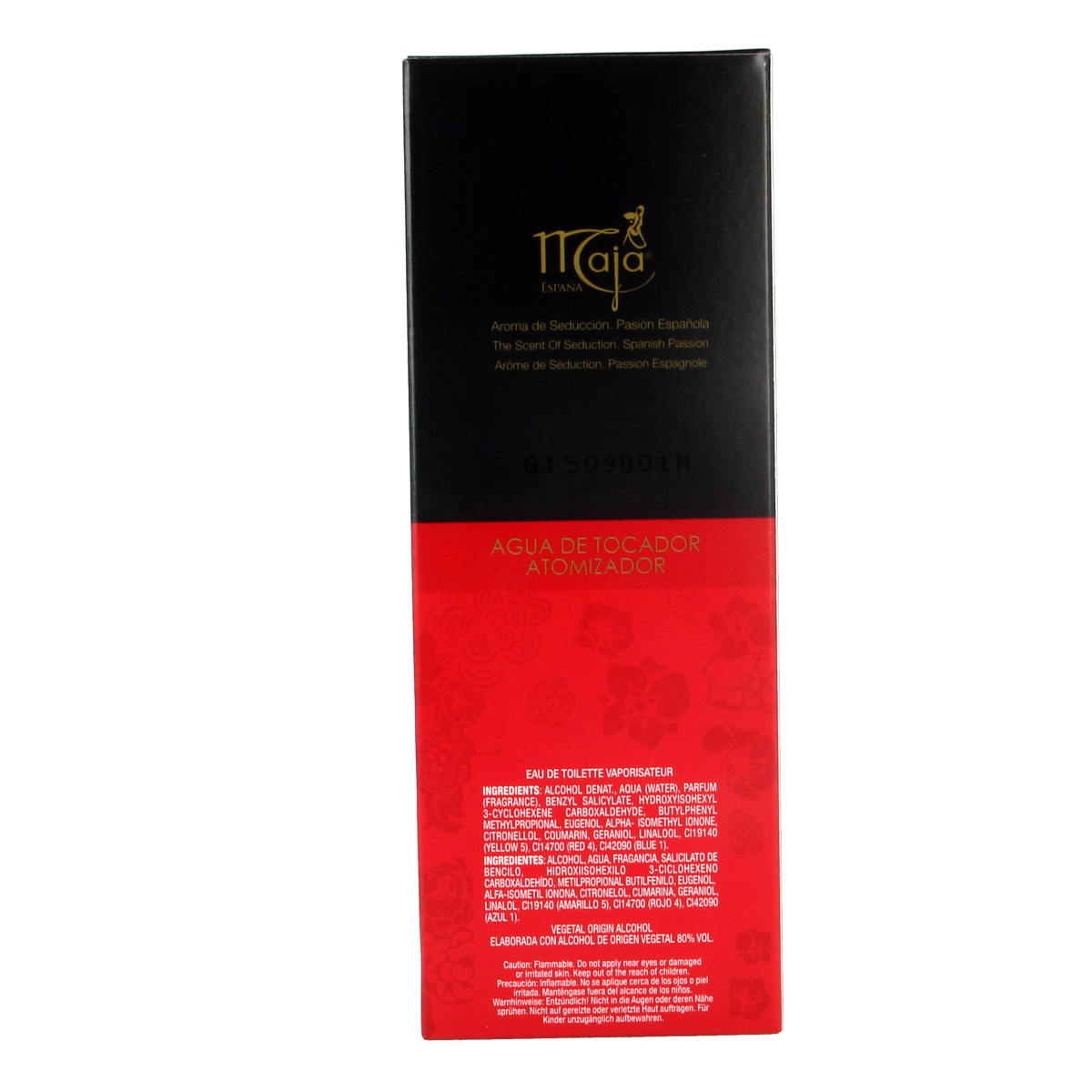 Maja Eau de Toilette natural spray 100ml, showcasing the elegant bottle with floral and fresh scent notes.