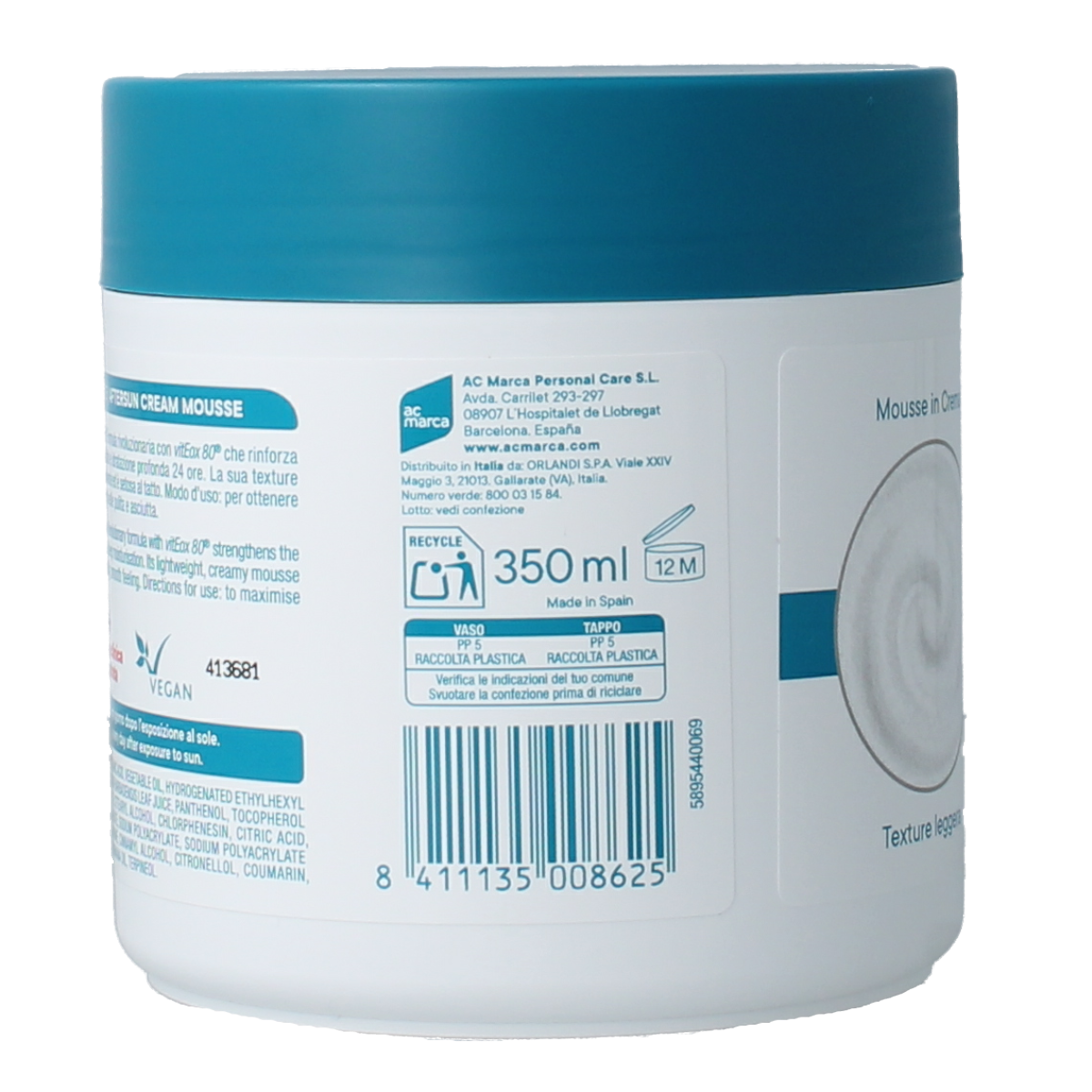 Ecran Aftersun mousse repair 350.00 Milliliter