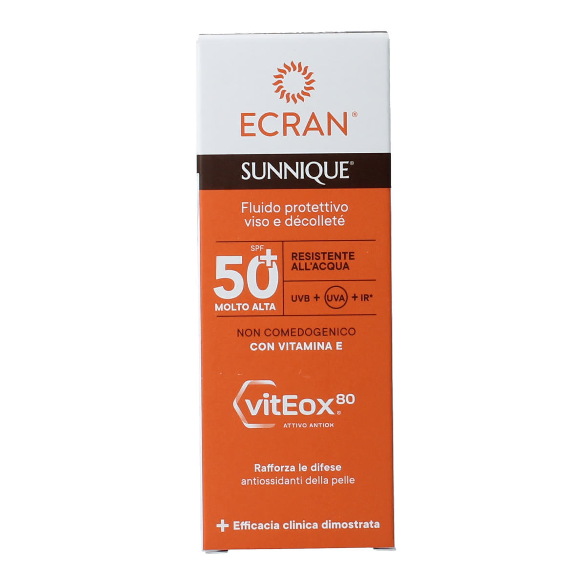 Ecran Sunique facial en decollete SPF50 50.00 Milliliter