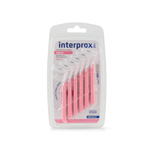 Interprox Interprox Ragers Plus Nano Roze 6.00, dental interdental cleaners and ragers for effective gum and tooth cleaning.