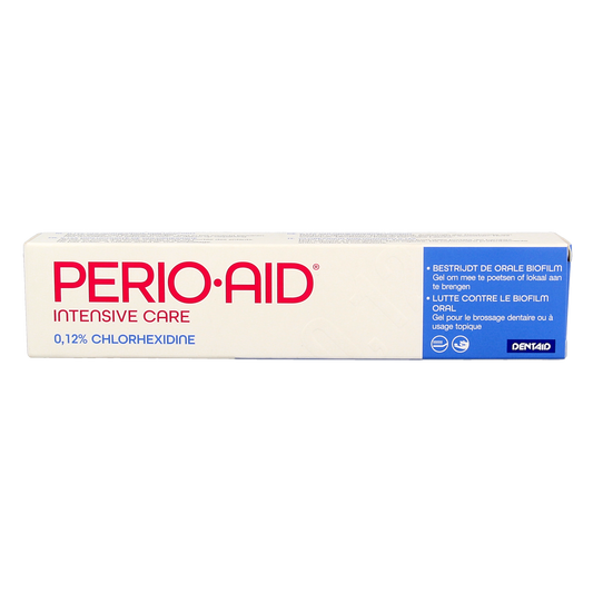 Perio Aid Intensive care tandpasta gel 0.12% CHX 75.00 Milliliter