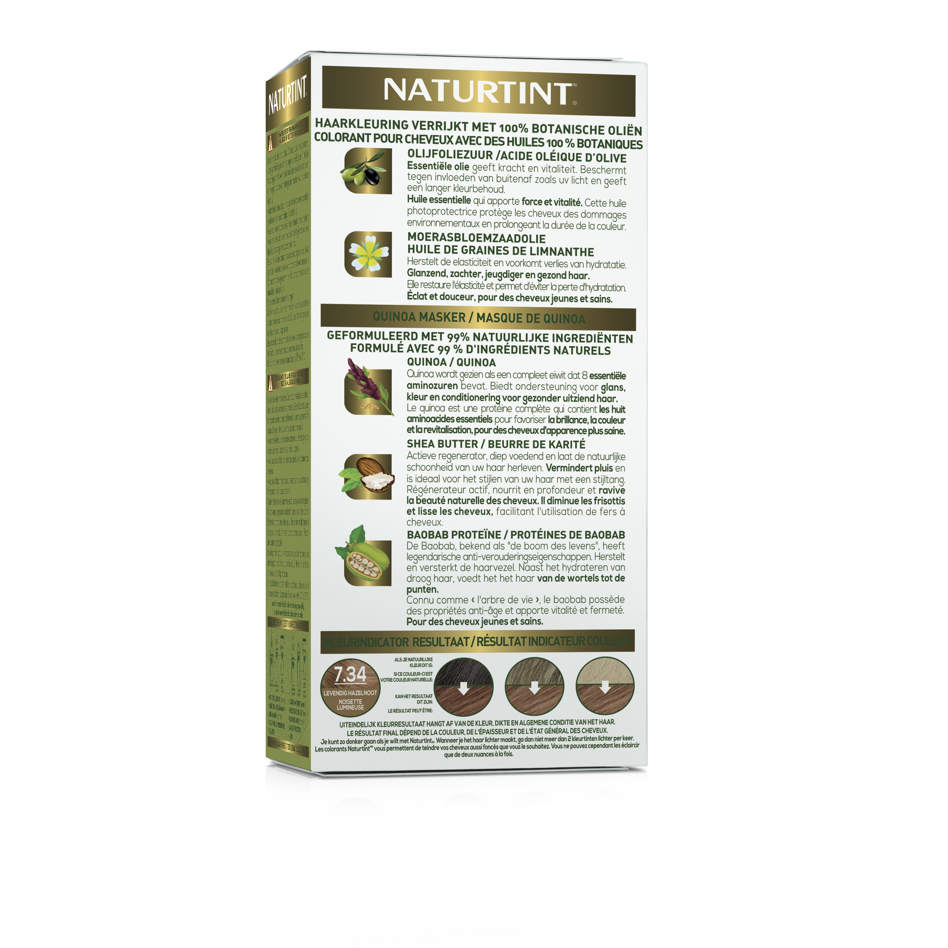 Naturtint 7.34 Helder hazelnoot 170 Milliliter