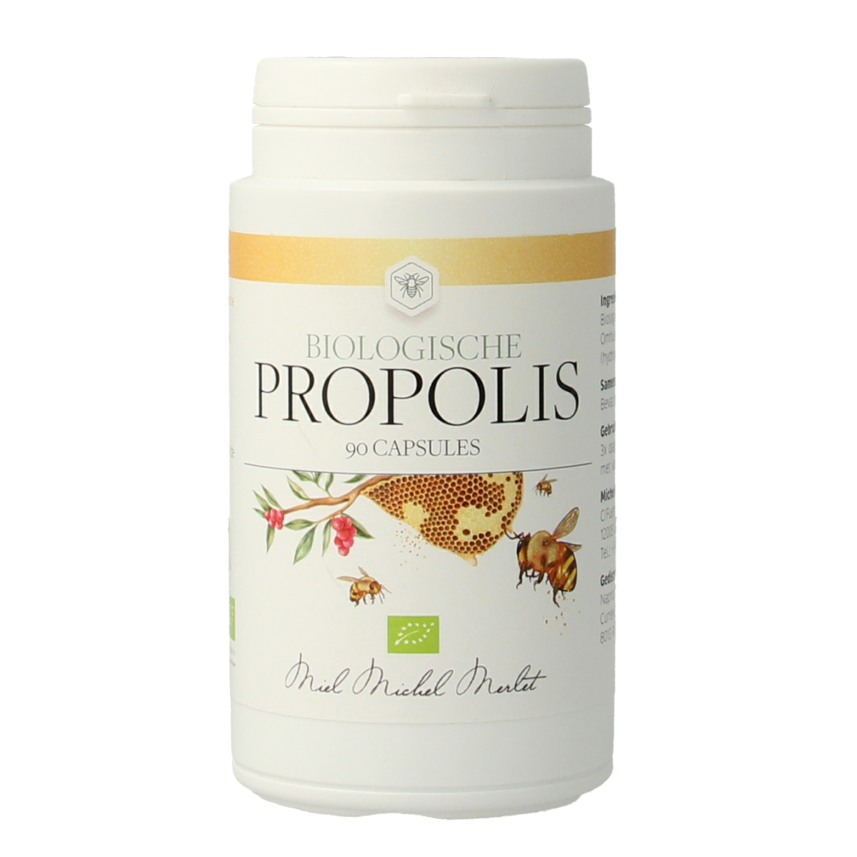Michel Merlet Propolis capsules bio  90.00 Capsules