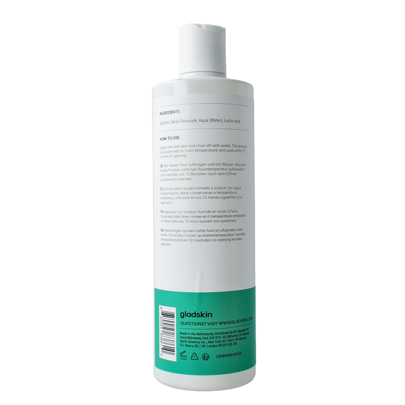Gladskin Bodywash hydrating 400 Milliliter
