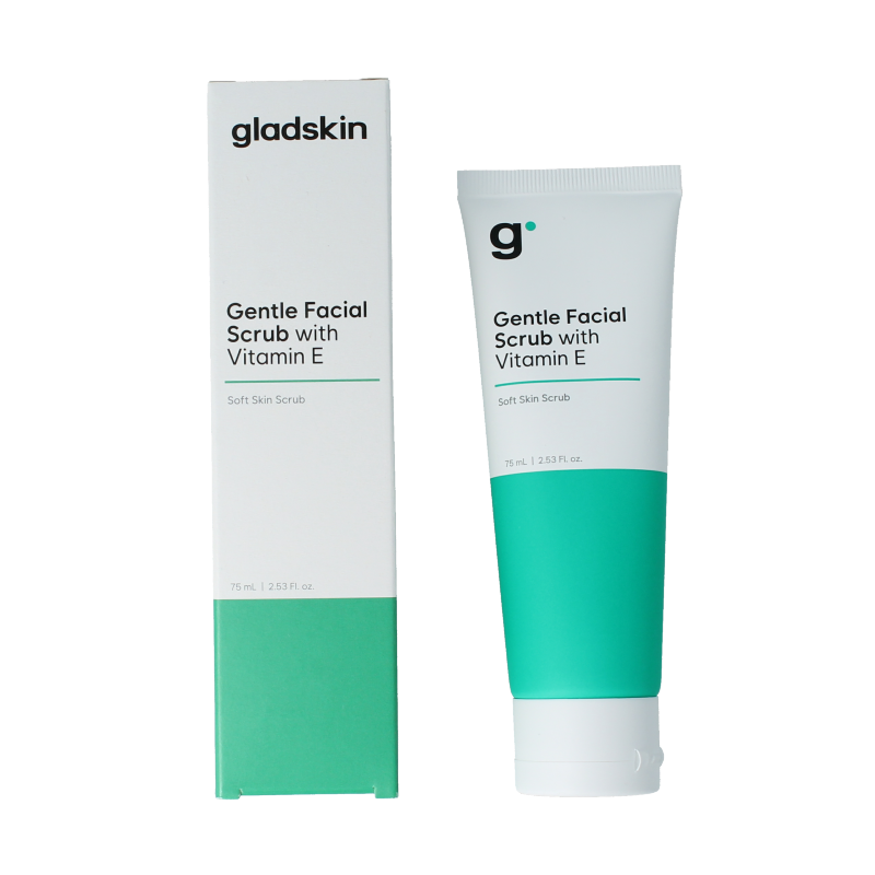 Gladskin Facial scrub gentle with vitamine E 75 Milliliter