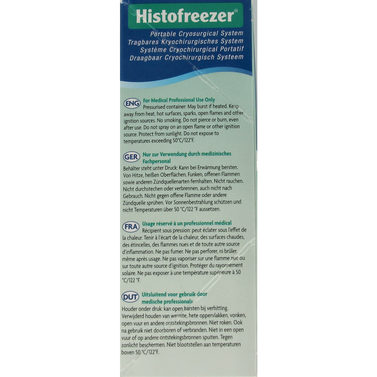 Diversen Histofreezer set with 50 small 5mm applicators for body care, shown in the image.