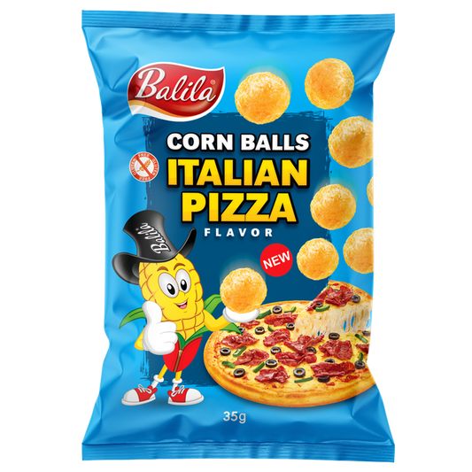 Balila Corn balls Italian pizza glutenvrij 35 Gram
