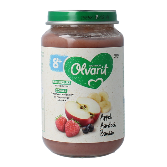 Olvarit Appel aardbei banaan 8M56 200.00 Gram