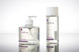 Volatile Purple Rose Face Wash bottle with purple and white packaging, 200ml, for facial skincare.