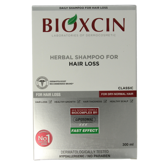 Bioxcin Shampoo normaal/droog haar 300 Milliliter