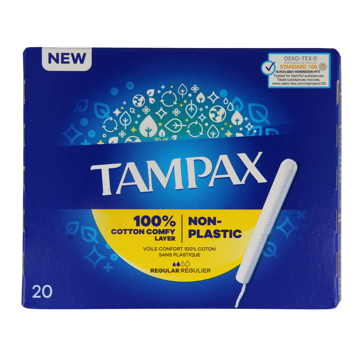 Tampax Tampons regular 20.00 Stuks
