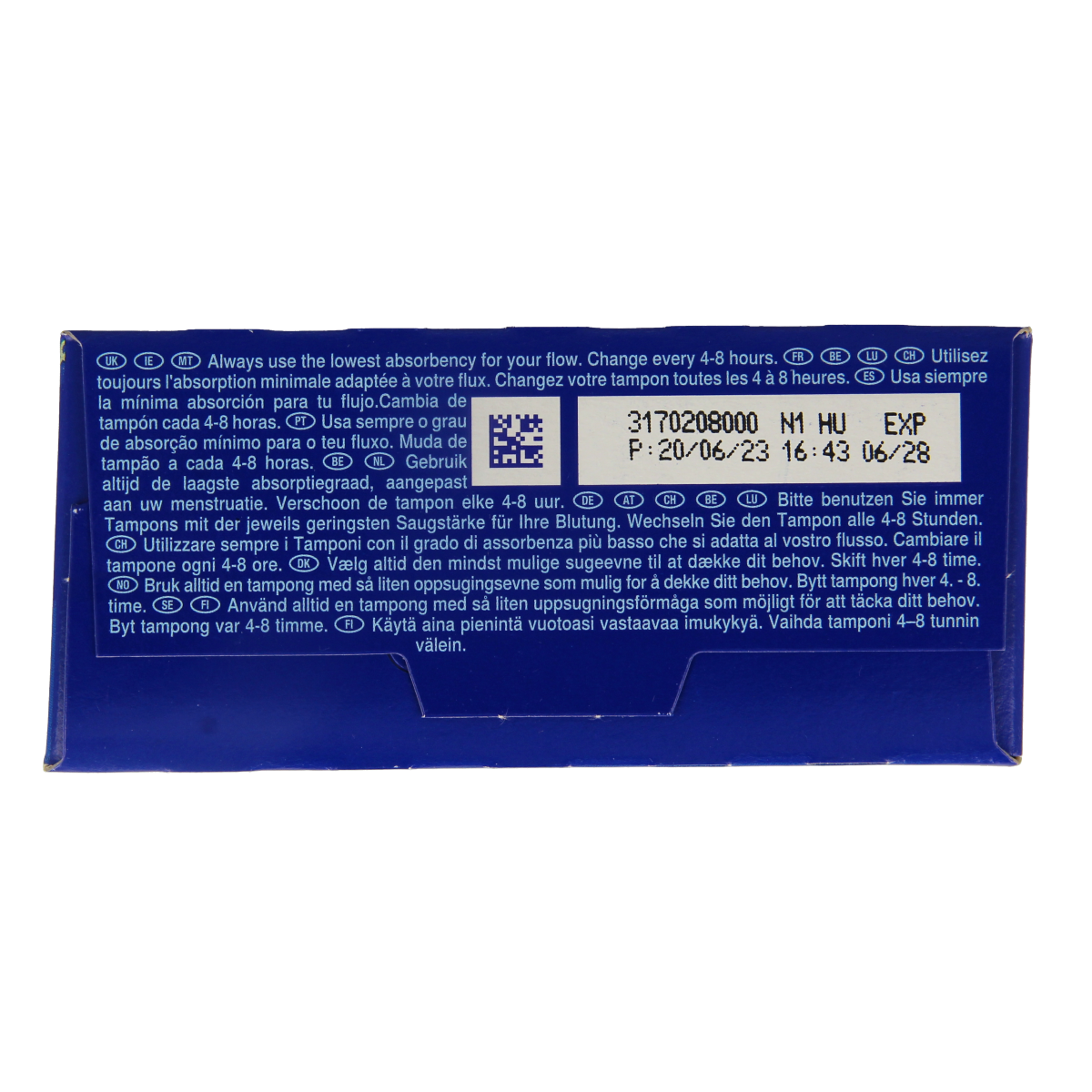 Tampax Tampons regular 20.00 Stuks