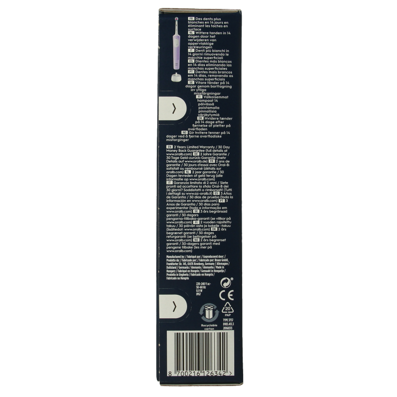 Oral B Vitality pro protect lila 1 Stuks