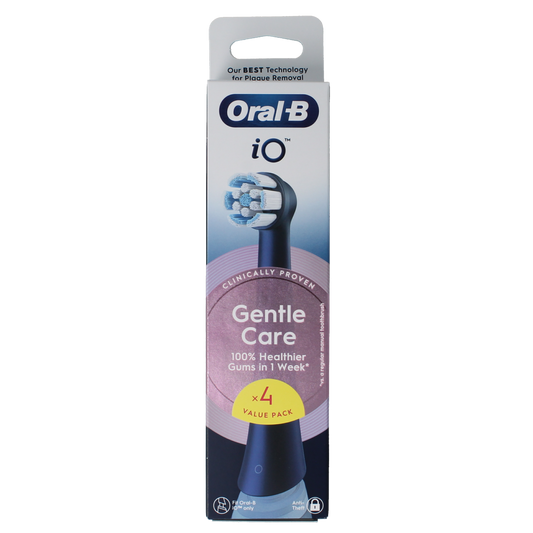 Oral B Opzetborstel IO gentle care zwart 4.00 Stuks