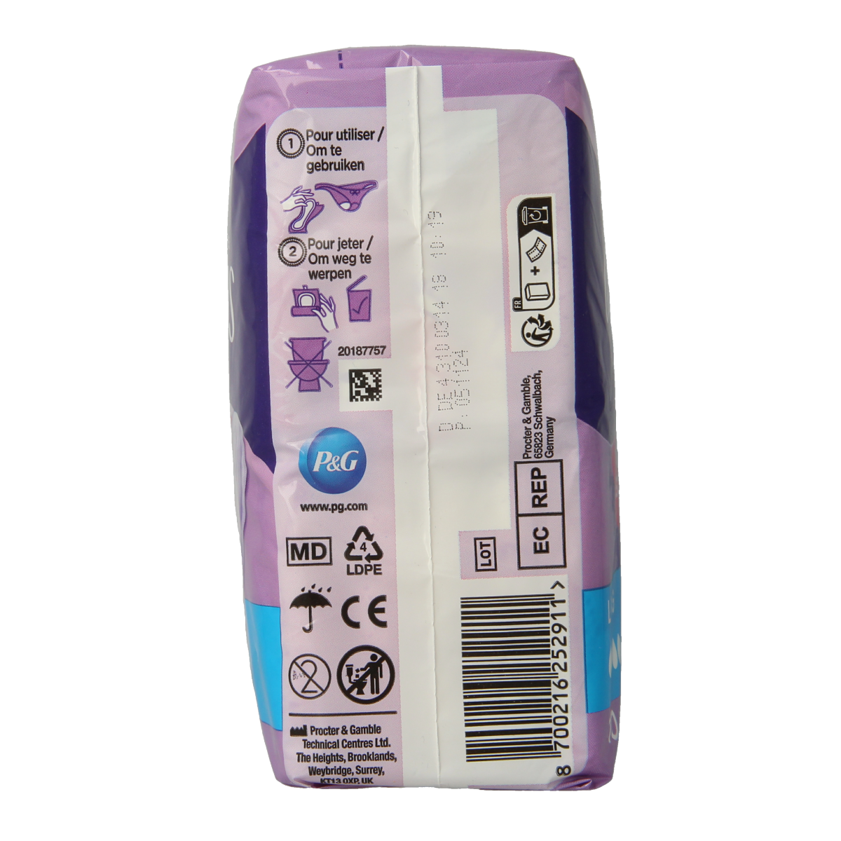 Always Discreet verband long 10.00 Stuks