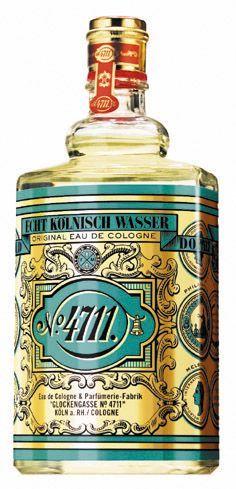 4711 Eau de Cologne bottle, 200ml, featuring classic brand design and transparent glass flacon with elegant label.
