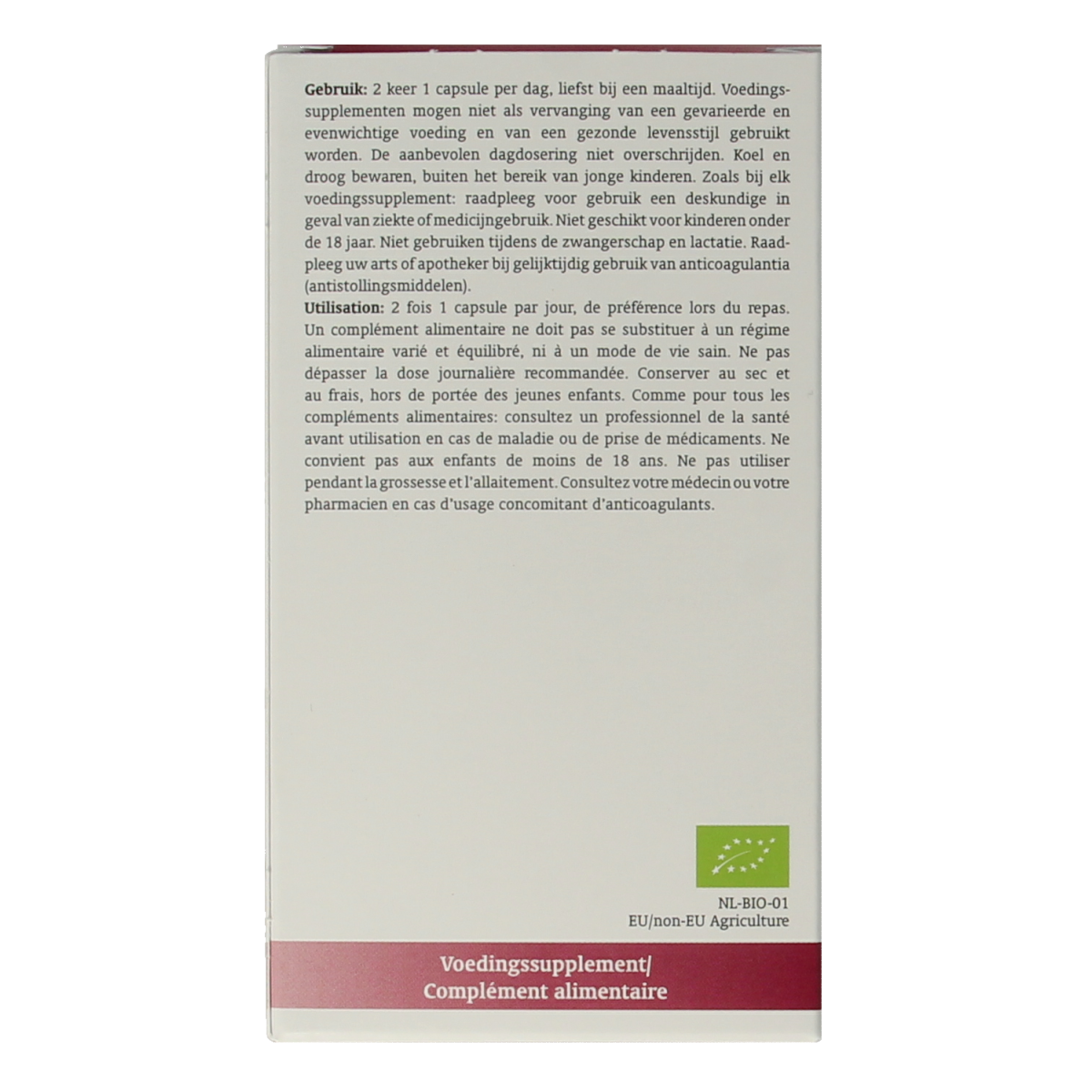 Royal Green Blood pressure support bio 60.00 Vegetarische capsules