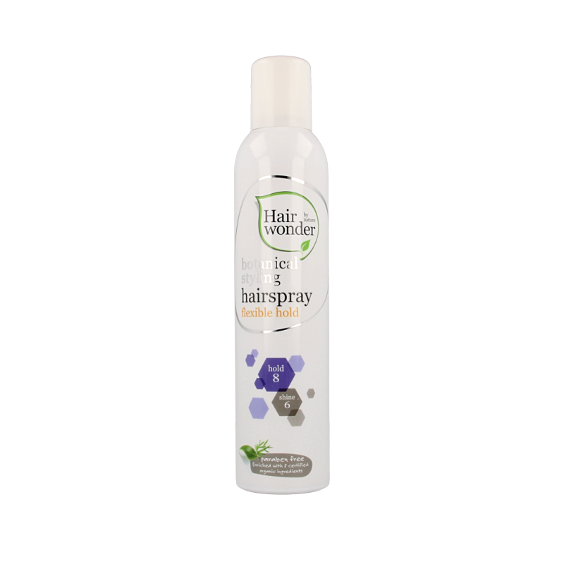 Hairwonder Botanical styling hairspray flexible hold 300 Milliliter