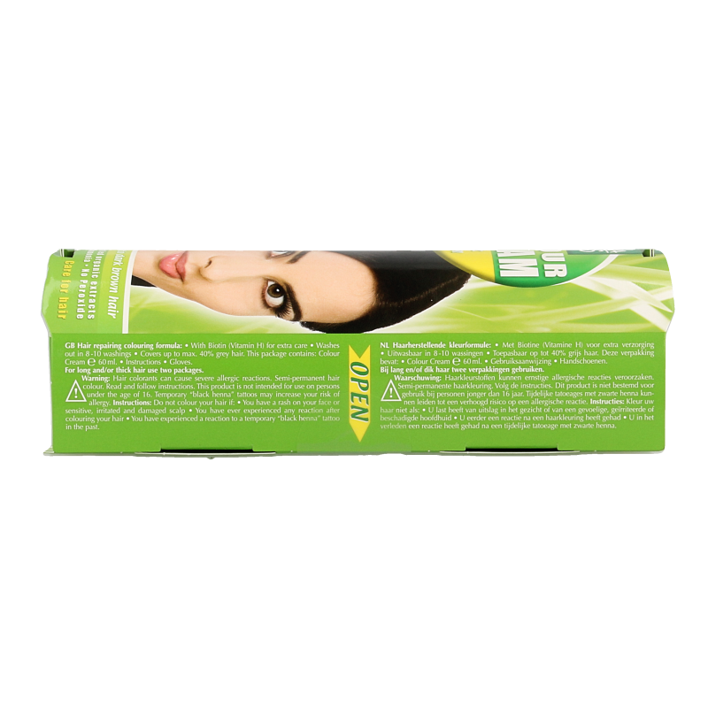 Henna Plus Colour cream 3 dark brown 60 Milliliter