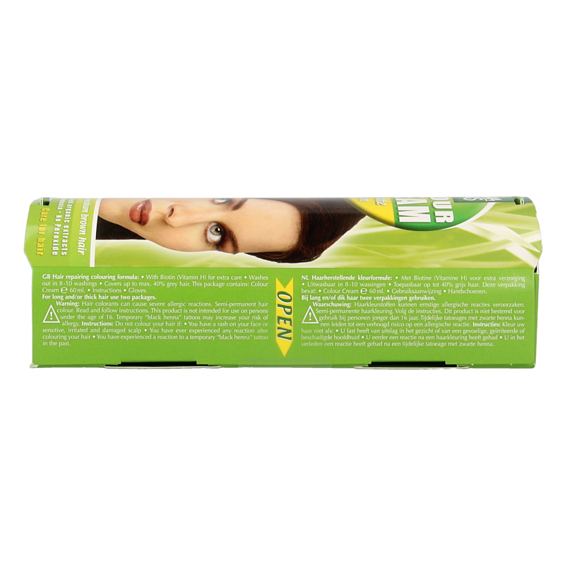 Henna Plus Colour cream 5.35 chocolate brown 60 Milliliter