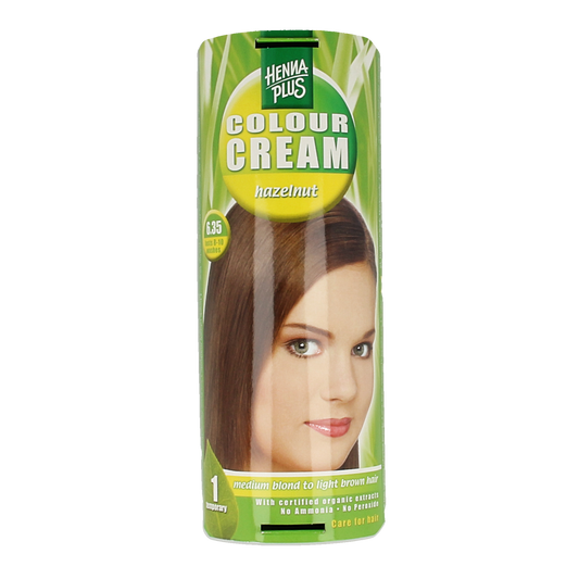 Henna Plus Colour cream 6.35 hazelnut 60.00 Milliliter