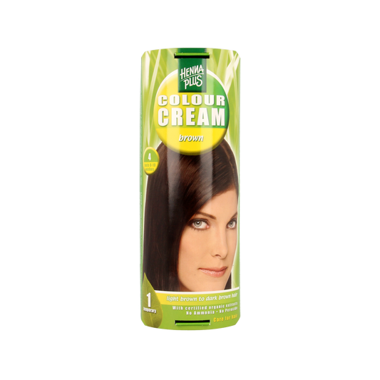Henna Plus Colour cream 4 brown 60.00 Milliliter