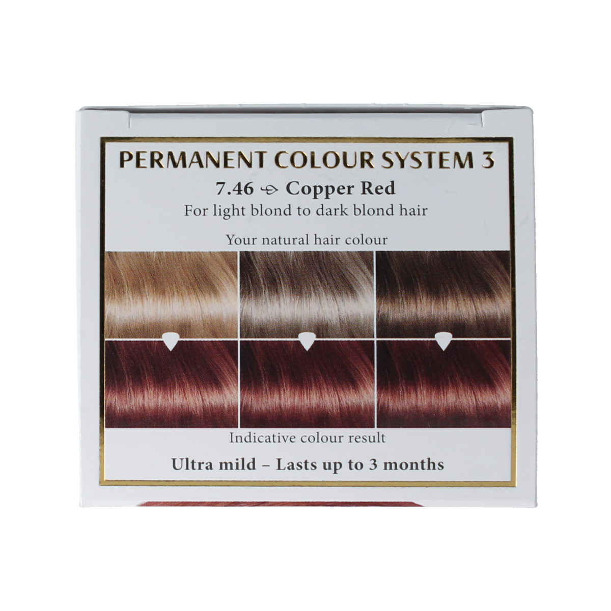 Henna Plus Long lasting colour 7.46 copper red 100.00 Milliliter