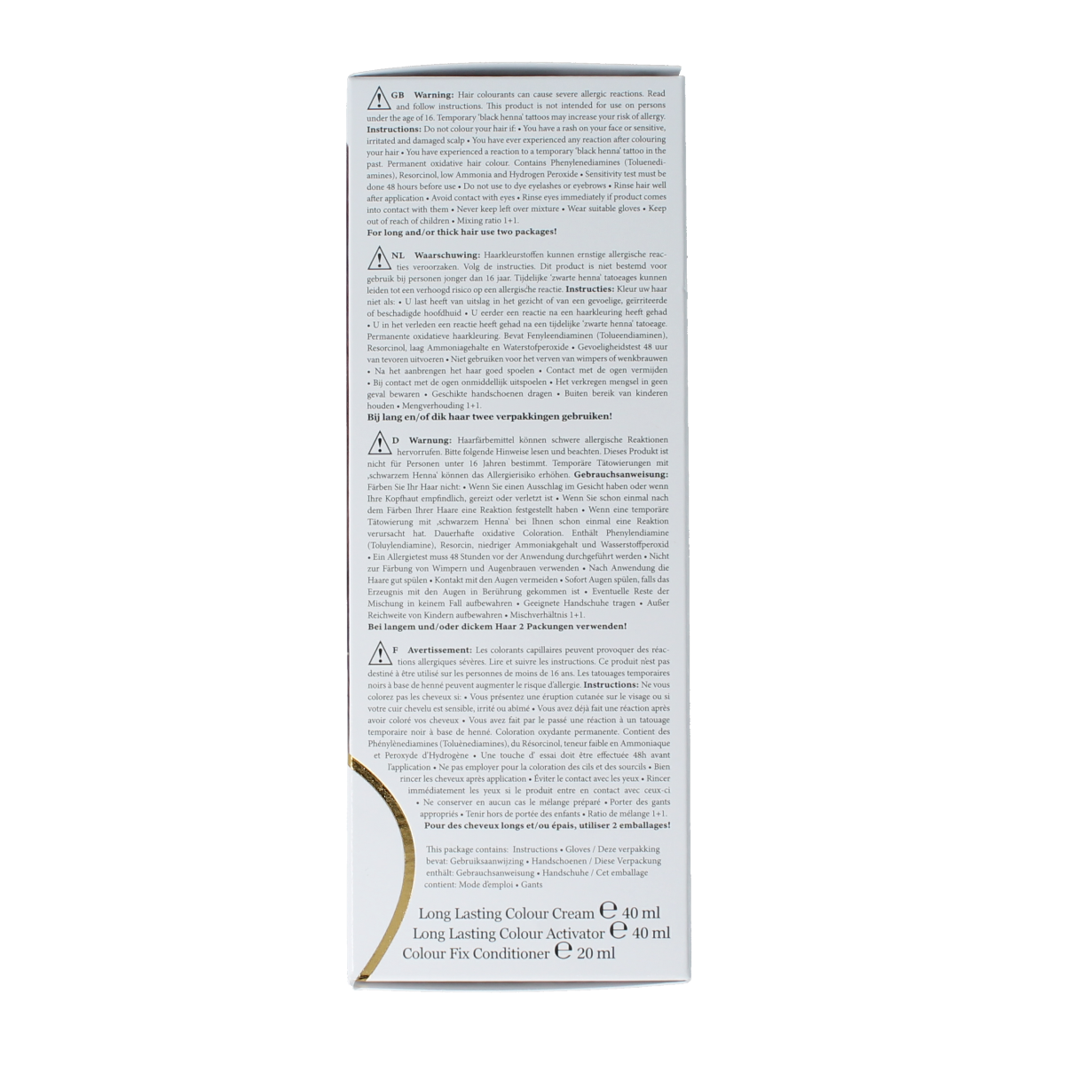 Henna Plus Long lasting colour 7.46 copper red 100.00 Milliliter